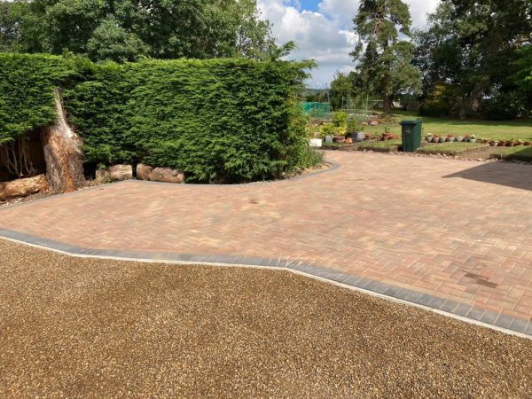 Block paving laid in Winchcombe