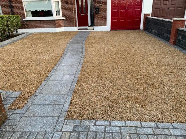 Gravel installation in Quedgeley