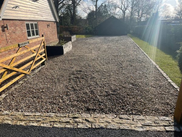 Driveway installation in Tuffley